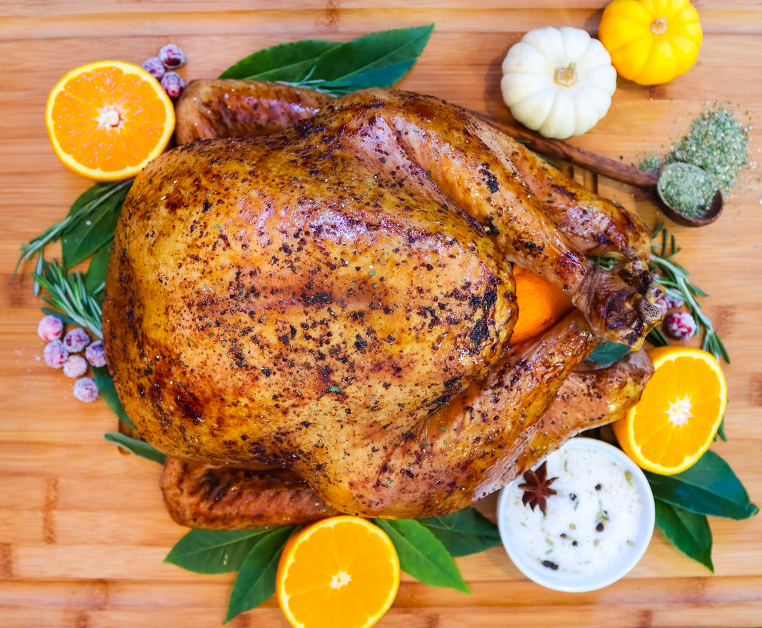 Glazed Turkey with Oranges