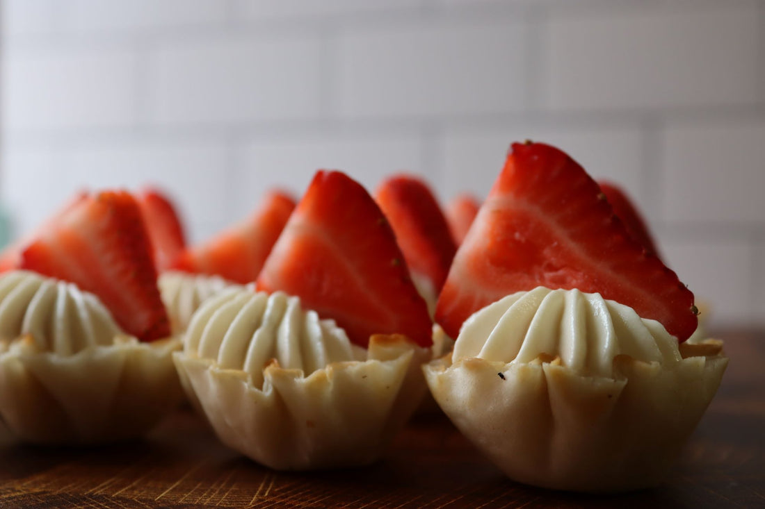 No Bake Mini Cheesecakes