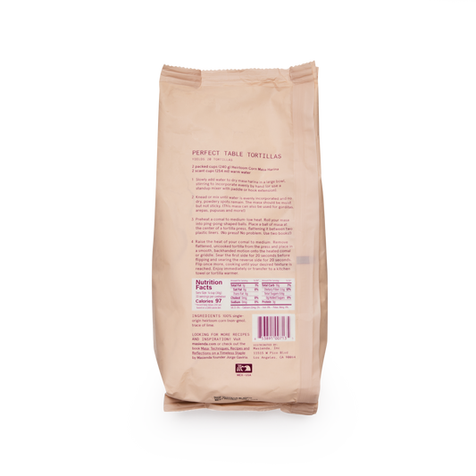 Heirloom White Corn Masa Harina