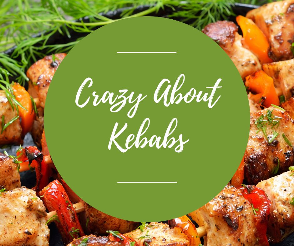 Fri, July 18: Crazy about Kebabs, 5pm-8:30pm