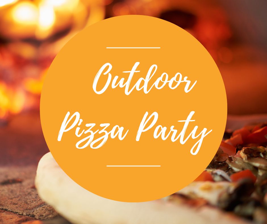 Sat, July 18: Outdoor Pizza Party, 5pm-8:30pm