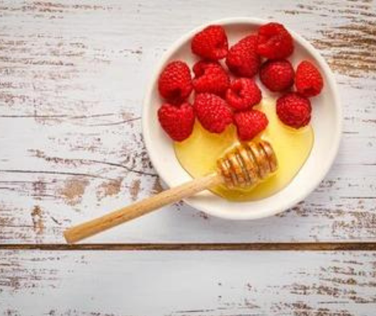 Raspberry Creamed Honey