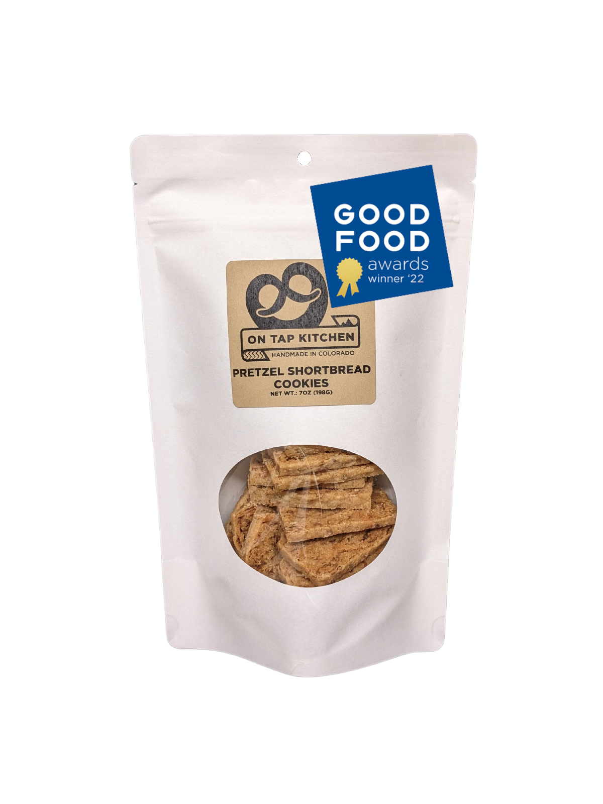 Pretzel Shortbread Cookies