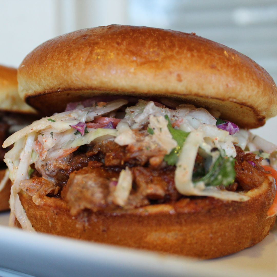 Pulled Pork Sandwiches with Slaw