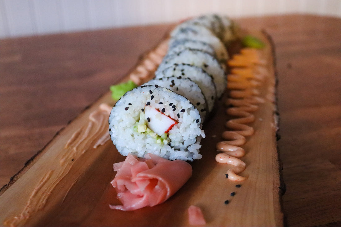 Sushi on Platter
