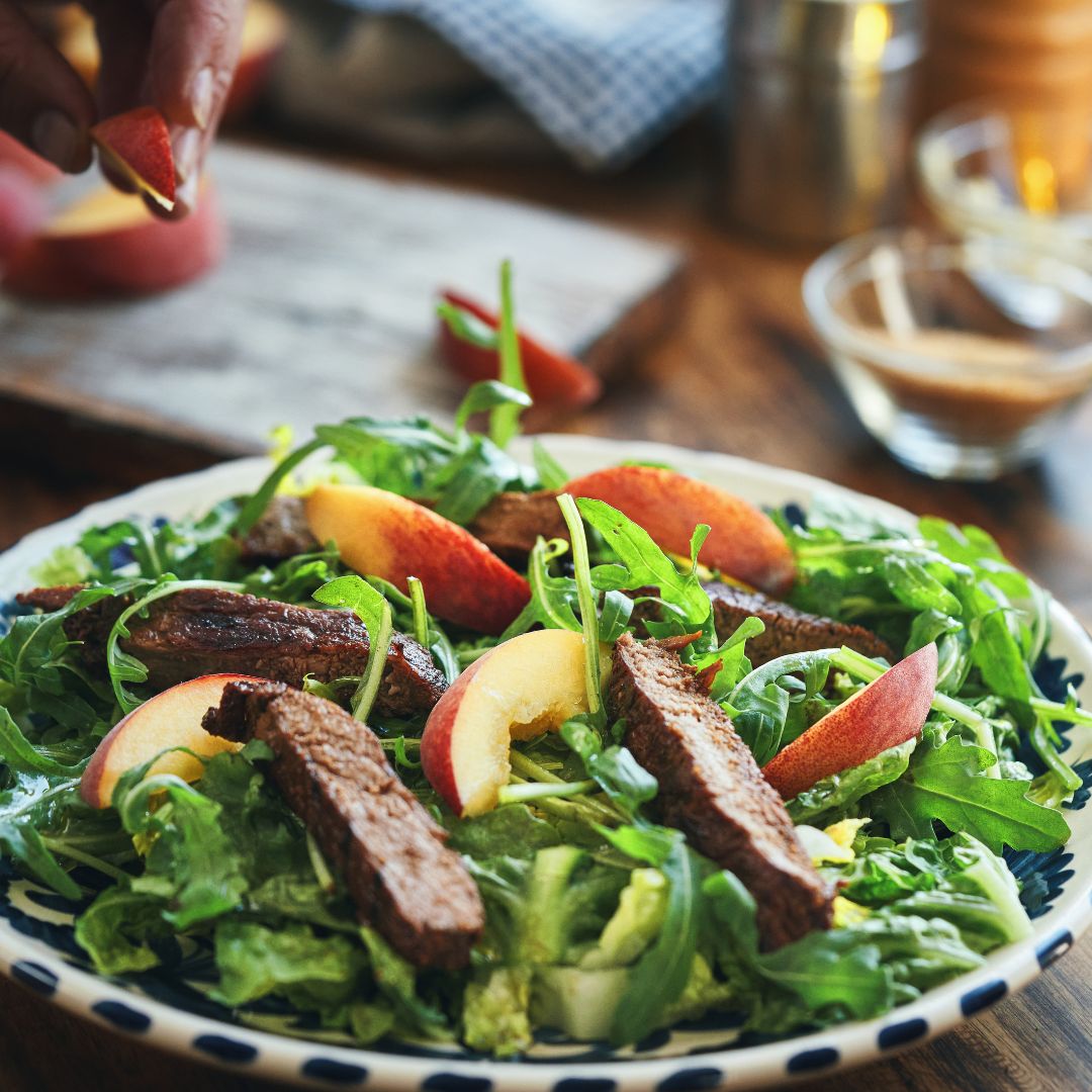 Summer Greens with Fresh Fruit