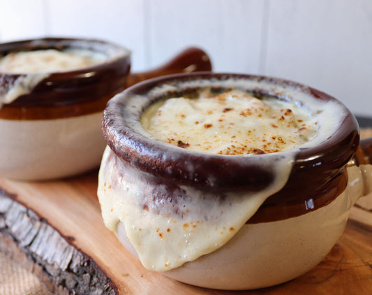 Soup with Melty Cheese