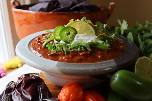 Bowl of Beef Chili