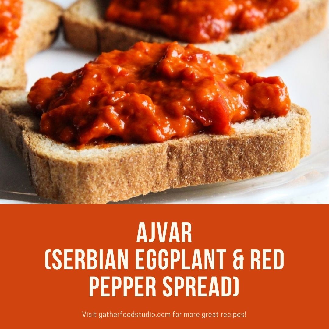Ajvar (Serbian Red Pepper Spread)