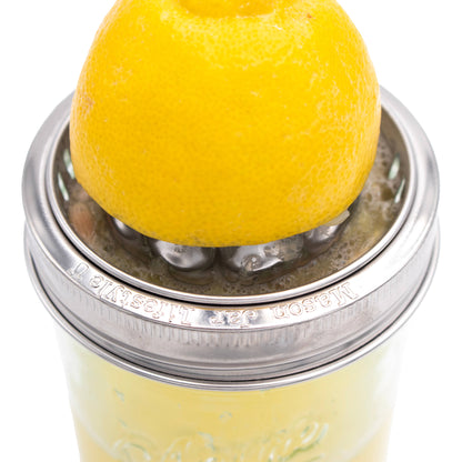Stainless Steel Juicing Lid for Wide Mouth Mason Jars