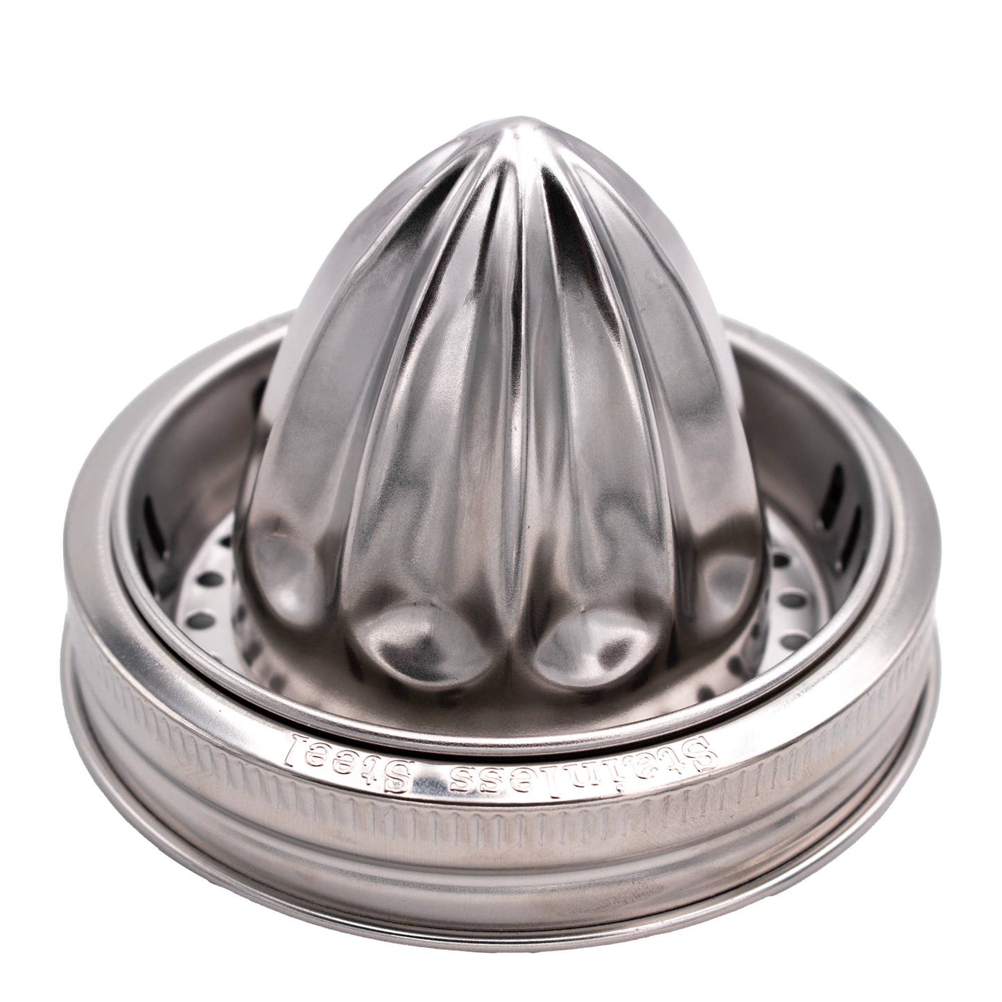 Stainless Steel Juicing Lid for Wide Mouth Mason Jars