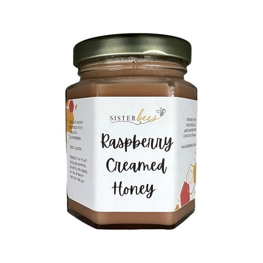 Raspberry Creamed Honey