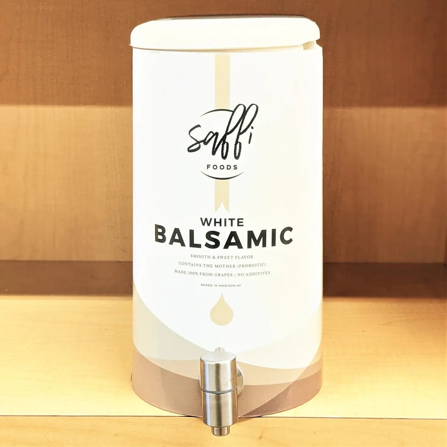 White Balsamic Vinegar in Refillable Bottle, 16oz