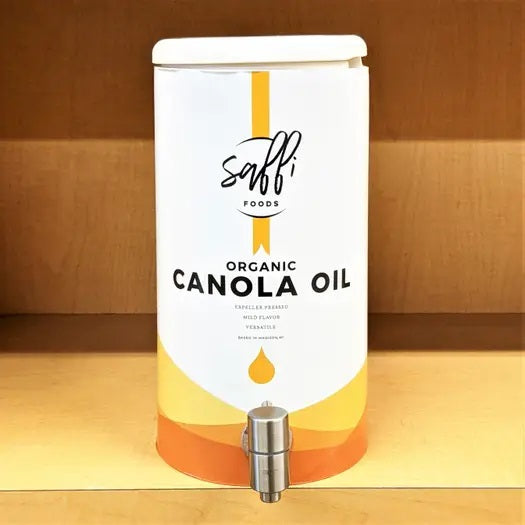 Non-GMO Canola Oil in Refillable Bottle, 16oz