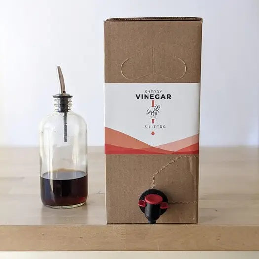 Sherry Vinegar in Refillable Bottle, 16oz