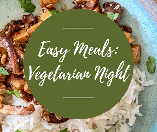 Thurs, Nov 6: Easy Meals: Vegetarian Night, 6pm-8:30pm
