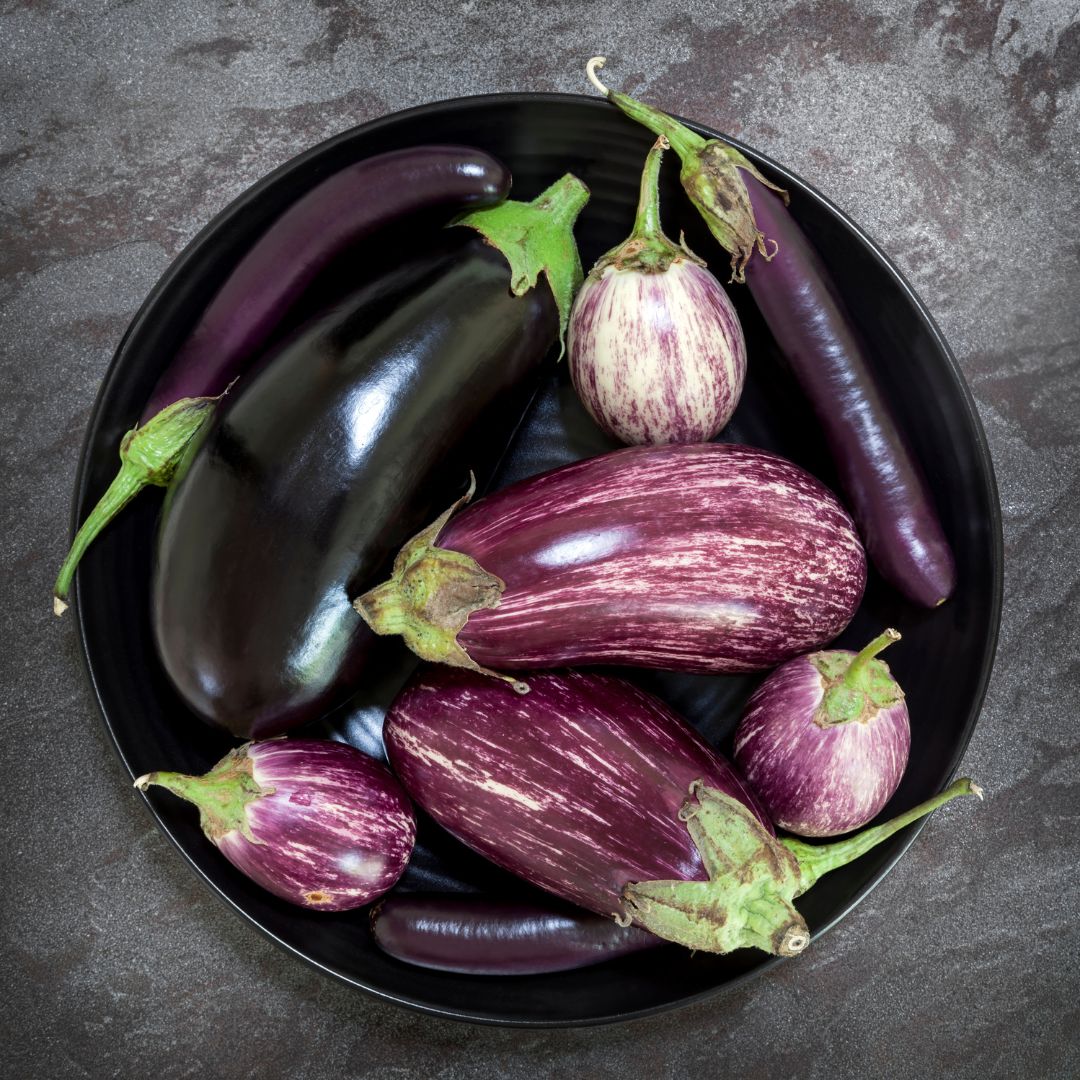 Tues, Oct 3: Dave Can Teach Veggies, Too: Eggplant