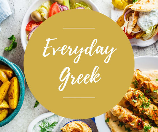 Weds, April 1: Everyday Greek, 6pm-8:30pm, NEW RECIPES!