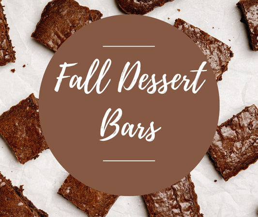 Weds, Nov 13: Fall Dessert Bars (Daytime Class)