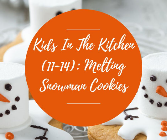 Tues, Dec 23: Kids In The Kitchen (11-14): Melting Snowman Cookies, 10am-12pm