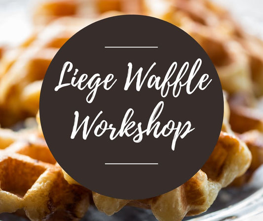 Sun, April 13: Liege Waffle Workshop, 2pm-5pm