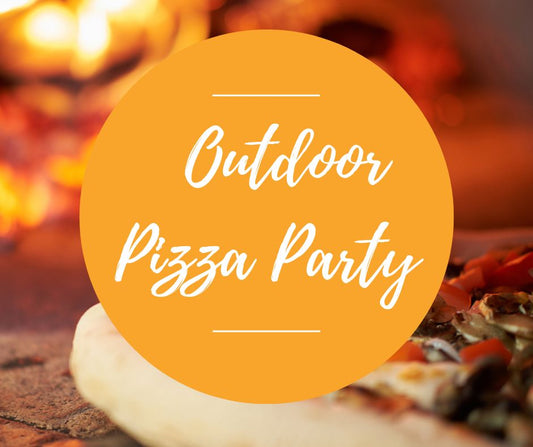 Sat, July 18: Outdoor Pizza Party, 5pm-8:30pm