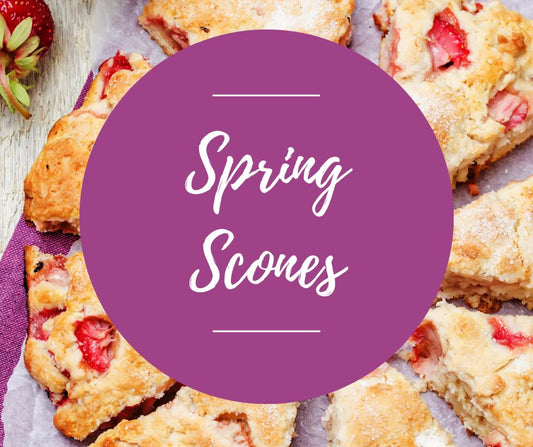 Fri, April 24: Spring Scones, 10am-12pm