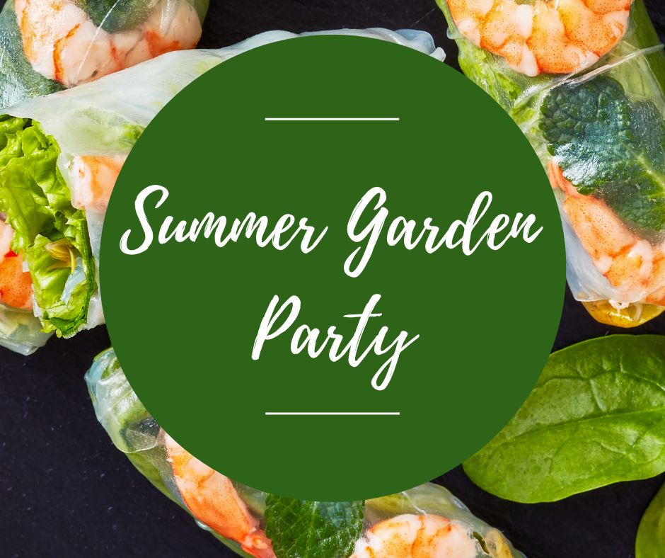 Weds, July 29: Summer Garden Party, 11am-1:30pm