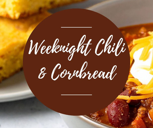 Thurs, March 26: Weeknight Chilis & Cornbread, 6-8:30pm