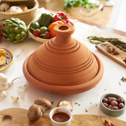 Unglazed Natural Tagine
