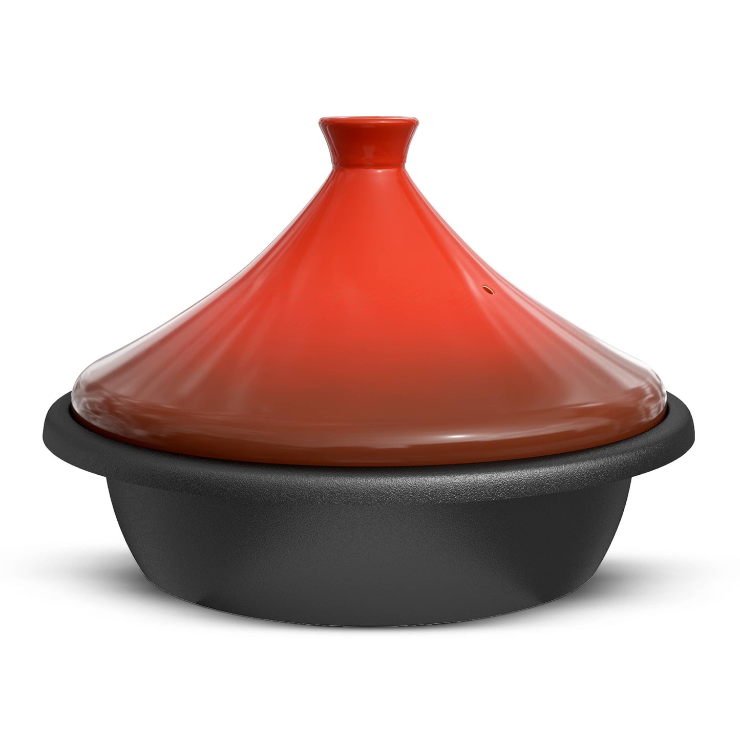 Kook Moroccan Enameled Cast Iron Tagine, Blue, 3.3 Qt: Terracotta