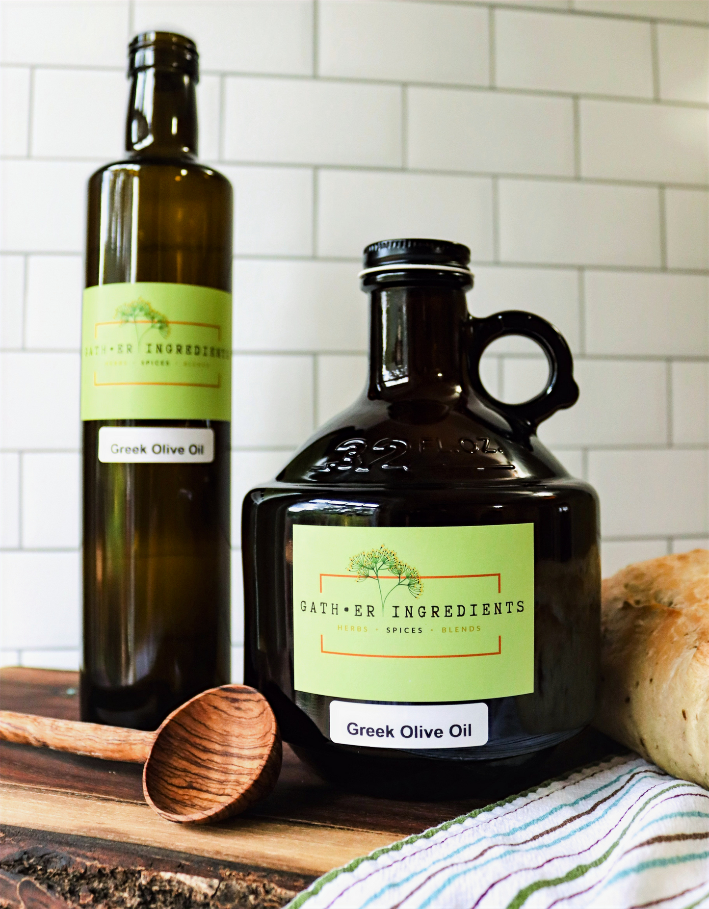 Greek Olive Oil in Refillable Jar
