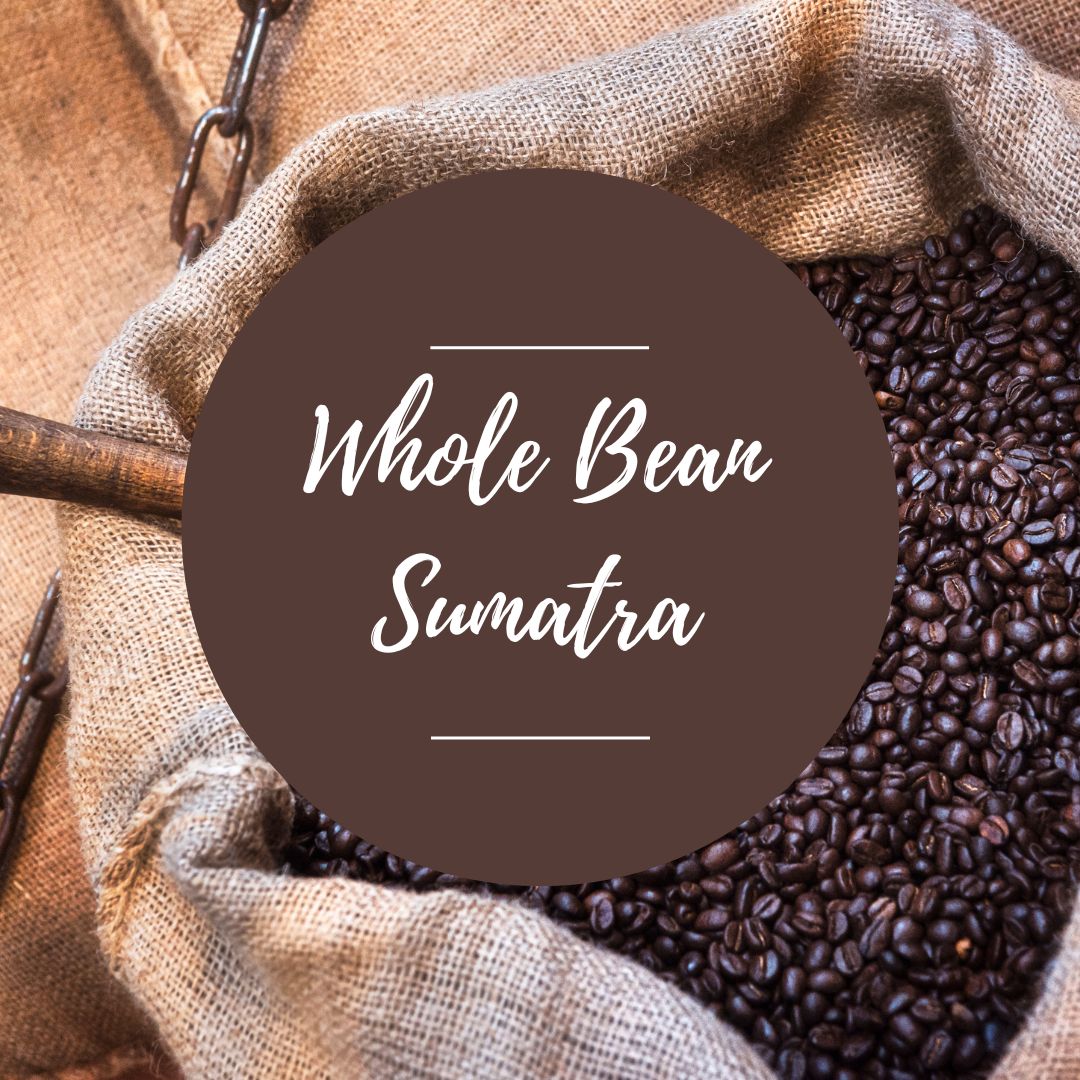 Whole Bean Sumatra Coffee, 1lb